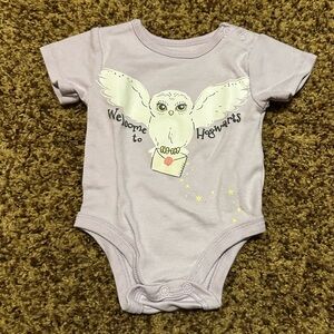 Warner Bros. Lavender Owl Bodysuit